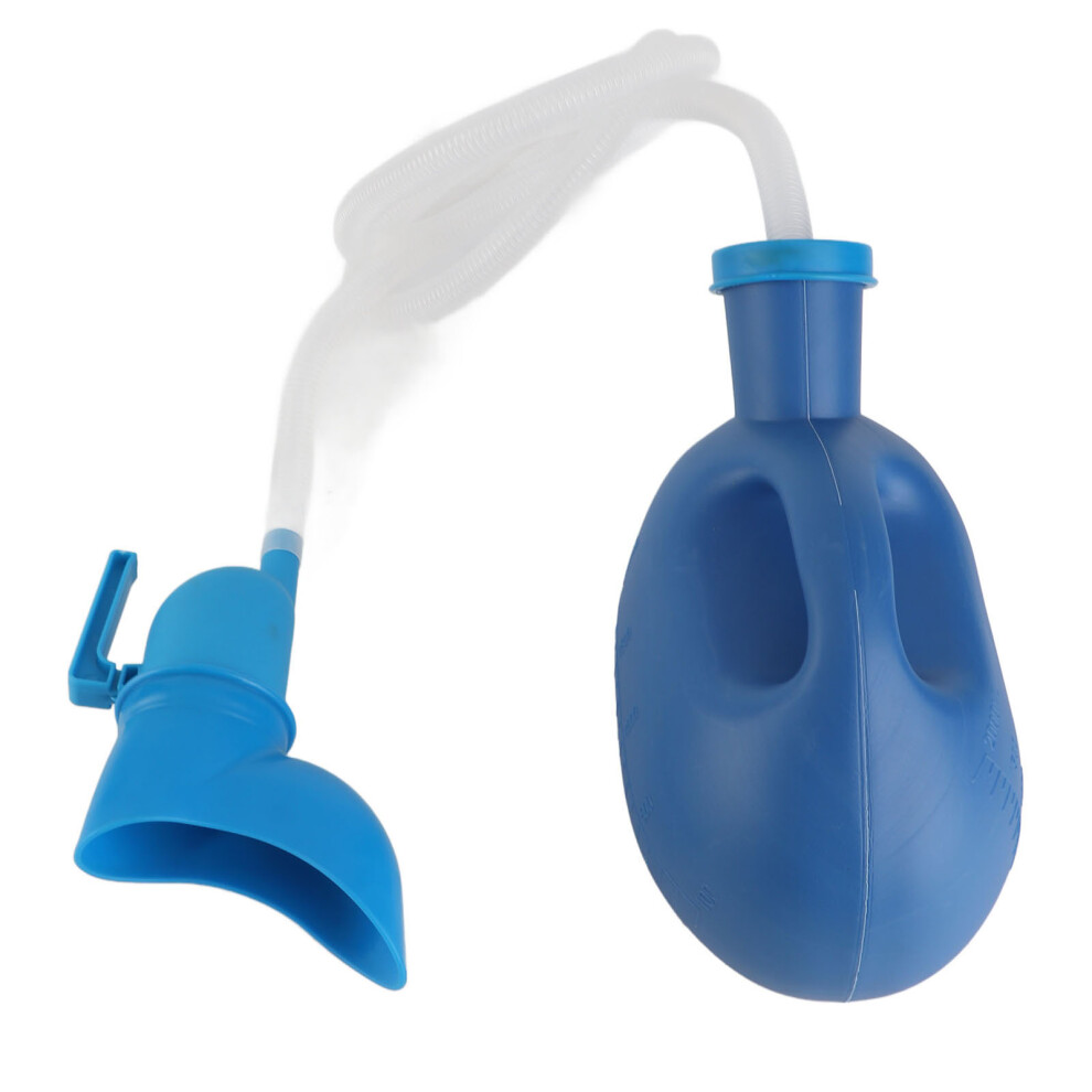 Unisex Bedridden Potty Urinal 2000ML Leakproof with Long Tube