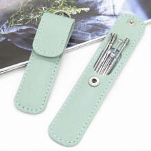 (style2 green) 6PCS Earwax Remover Ear Cleaner Wax Removal Tool Earpick Sticks Curette Ear Pick Cleaning Ear Cleanser Spoon Health Care Earpick