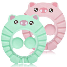 Toddler Shower Cap,2pcs Adjustable Baby Shampoo Caps Shield, Kids Waterproof Protection Bathing Caps