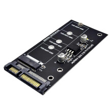 (A 1pcs) M2 To SATA3 Adapter Card High Efficiency SATA M2SSD Convert Adapter Card NVME S