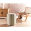 Beliani Pouffe TAPPEN Faux Linen Beige 2