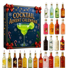 2025 Cocktail Advent Calendar Cocktail Arrival Festival Calendar - Christmas