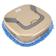 Smart Robot Vacuum Cleaner with Mop, 23236cm, 2400mAh Battery, Gold