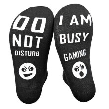 (B) Im Gaming Socks Awesome Funny Gamer Gifts Cool Stuff for Boys Fun Socks for Novelty Gifts