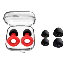 (D) Silicone Noise Reducing Earplugs Comfortable Soft Swim Diving Earplug Recomable Concert Ear Protectors Sound Insulation Products