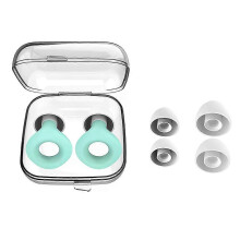 (C) Silicone Noise Reducing Earplugs Comfortable Soft Swim Diving Earplug Recomable Concert Ear Protectors Sound Insulation Products