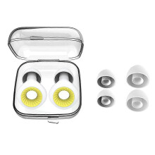 (F) Silicone Noise Reducing Earplugs Comfortable Soft Swim Diving Earplug Recomable Concert Ear Protectors Sound Insulation Products