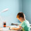 3 Color Modes Stepless Dimming USB Table Lamp for Reading & Study 2