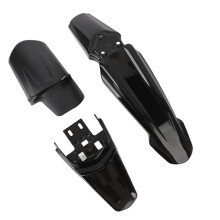 High Strength Black ABS Mud Guard for SUR‑RON Light Bee X S Front & Rear