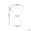 Beliani Side Table TIBITO Metal Black 3