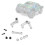 RC Alu Lenkung Traxxas Slash 2WD Silber 5