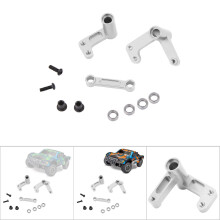 Traxxas Slash 2WD Lenkung Alu Silber Upgrade
