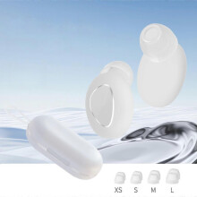 (White) Noise Cancelling Earplugs Waterproof Swim Earplug Concert Ergonomically Designed Ear Protector Set Sleep Aid Safety Protection