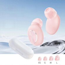 (Pink) Noise Cancelling Earplugs Waterproof Swim Earplug Concert Ergonomically Designed Ear Protector Set Sleep Aid Safety Protection