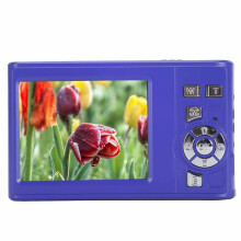 48MP 2.7K HD Compact Digital Camera 8x Zoom 2.8" IPS Blue