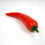 (Red pepper 02) 3Pcs Artificial Fake Faux Vegetables Decor Children Teaching Props 1