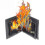 Magic Wallet Fire Wallet Stage Magic Props Toys Stage Magic Props for Party - RiRi 1