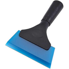 Shower Wiper Small Wiper Window Tint Wiper Silicone Ice Scraper Rubber Window Wiper for Glass, Mirror, Shower, Car, Car Window1pcs-blue - RiRi