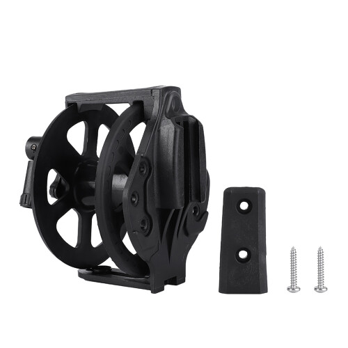 Split Type Underwater Wooden Speargun Reel 100mm, 170g Black 1