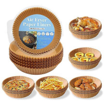 (20*4.5cm, 20 pcs) Disposable Paper Liner For Air Fryer Oil-proof