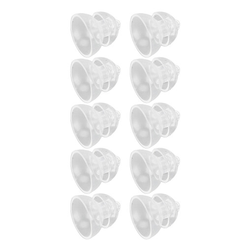 10 Pcs Silicone Sound Amplifier Tips 8mm Anti-Static Closed Dome 2
