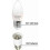 10pcs white PBT material high temperature resistant b22 bayonet to e27 screw socket adapter 2