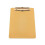 Metal Clipboard Writing Pad File Folders Document Holder Desk Storage School1pcs,gold) 1