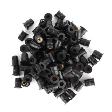 M5 Gummimuttern, 100 Stück, Motorrad