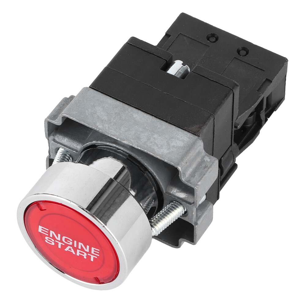 Push Start Engine Ignition Switch 12V Led Red 7444352336234