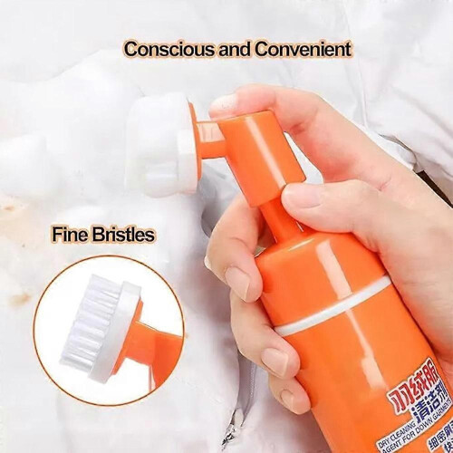 Dry Cleaning Agent with Brush Head for Down Jacket, 160ml Down Jacket Cleaner 2