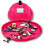 (Red) Drawstring Cosmetic & Makeup Bag Organizer, Toiletry Bag for Travel 1
