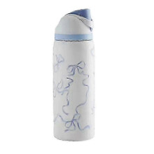 Owala FreeSip 32oz Water Bottle - Urban Outfitters Exclusive Blue Bow Design