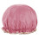 (Colour, Red Bean Paste Pink) 3 Pack Satin Silk Bonnet Sleep Cap Extra Large Jumbo Day And Night Cap 2