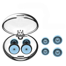 (E) Resin Earplugs Noise Cancelling Earplug for Concerts Sound Filter Ear Plug Waterproof Swimming Ear Plugs Security Protection