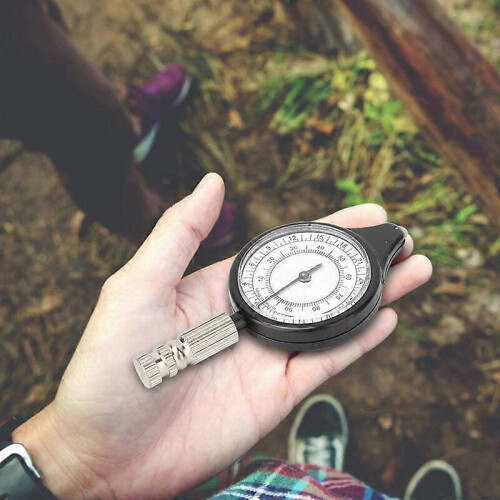 Mini Outdoor Map Measurer Distance Calculator Mapping Tool Metal Wheel 1