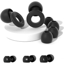 UHMC Loop Earplugs Hearing Protection Earplugs for Noise Reduction Reusable Earplugs for Work Sleep Ear Plugs Ear Loops Noise Cancellation Focus Trave