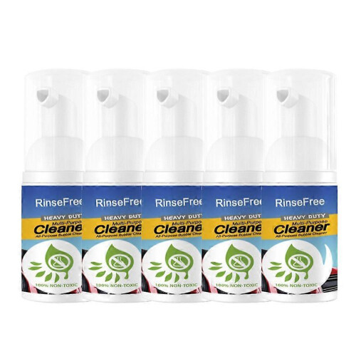 (5PCS)2026!!1-5x 30ml Multi-purpose Grease And Grime Remover Foam Cleaner For Heavy Duty Kitchen Grease