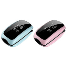 Recharge Finger SpO2 Blood Oxygen Saturation Monitor with Rate Measurements Meter Digital LED Heart Rate 2pcs
