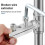 Stripped Screw Extractor, Broken Pipe Extractor Tool, Broken Key Extractor Kit 2