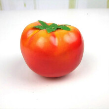 (Tomato) 3Pcs Artificial Fake Faux Vegetables Decor Children Teaching Props