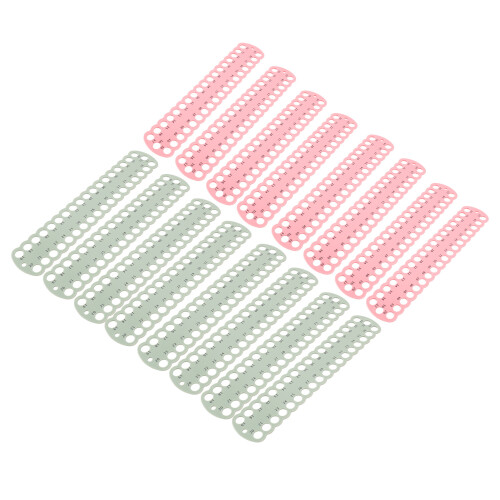 16pcs 37-Position Plastic Embroidery Floss Organizer 6x30cm 1