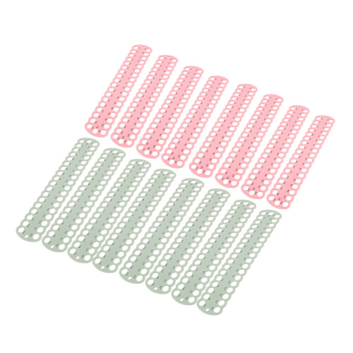 16pcs 37-Position Plastic Embroidery Floss Organizer 6x30cm 2
