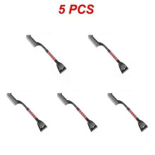 (A(5PCS)1~5PCS 2in1 Car Snow Ice Scraper Brush Detachable With Foam Grip For Car Windshield Hot
