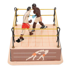 Boxing Ring Tin Toy Nostalgic Clockwork Boxing Toy Vintage Collectible