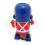 Drumming Robot Wind Up Walking Robot Retro Style Toy Figures Clockwork Walking Toy Nostalgic Iron Metal 2