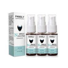 (3PCS)1~5x White Beard Hair To Natural Color Spray Unisex Herbal Cure Treatment Beard Treatment Oil Nourishing NEw