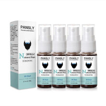 (4PCS)1~5x White Beard Hair To Natural Color Spray Unisex Herbal Cure Treatment Beard Treatment Oil Nourishing NEw