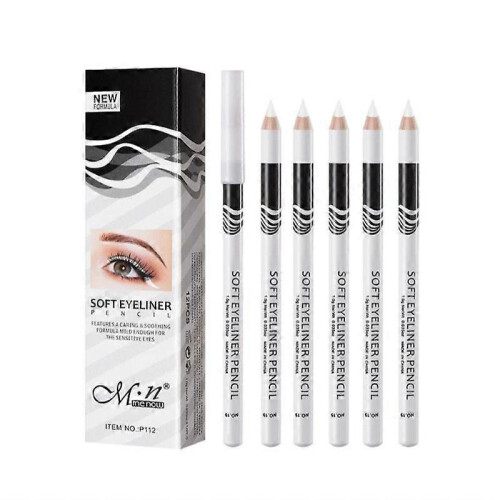 (5PCS)1~5pcs per set (B)$White waterproof eyeliner for brightening the eyes new