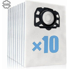 10 pcs Sac aspirateur Krcher WD4 WD5 WD6 WD4 Premium WD5 Premium Sac Krcher MV4, MV5 et MV6 Sacs filtrants de poussire