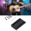 Black Stratocaster 6-String Hardtail Saddle Bridge 1